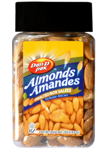 Almonds Unsalted 250g