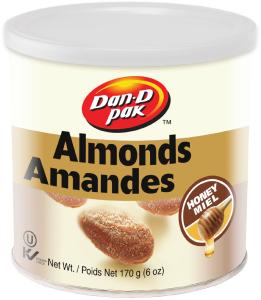 Almonds Honey 170g