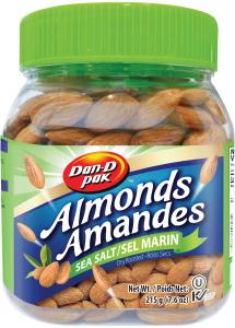 Almonds Salted 215g