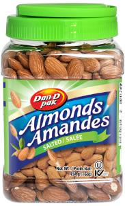 Almonds Salted 454g