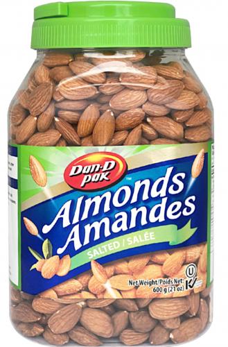 Almonds Salted 600g