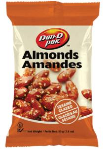 Almonds Sesame Glazed 50g
