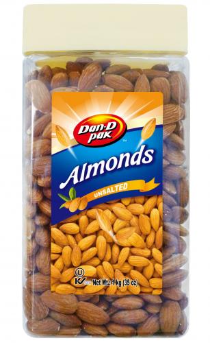 Almonds Unsalted 1kg