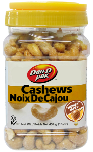 Cashews Honey 454g