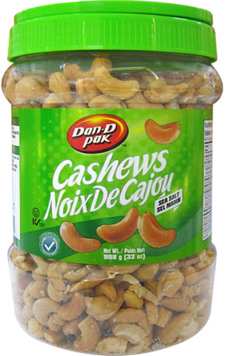 Cashews Salted 908g