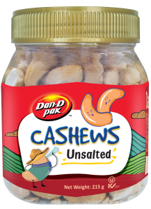 Cashews Unsalted 215g