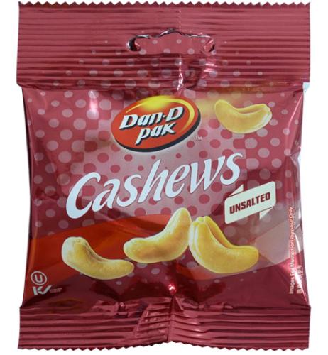 Cashews Unsalted 25g (0.9 oz)