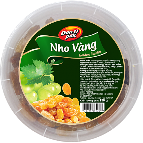 Golden Raisins 150g