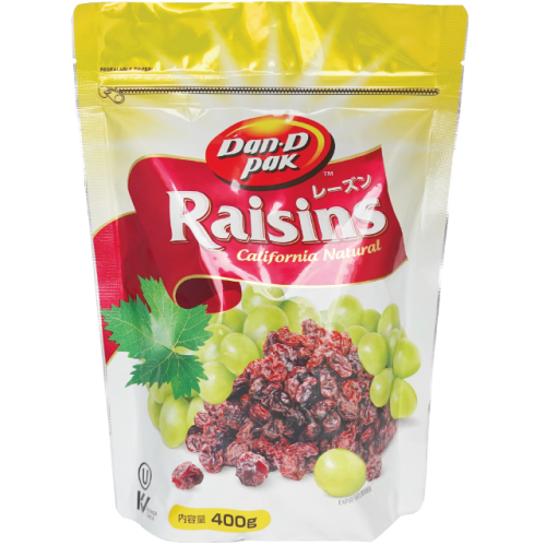 Raisins California Natural 400g