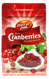 Dried Cranberries 400g