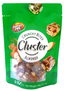 Cluster Almonds 60g