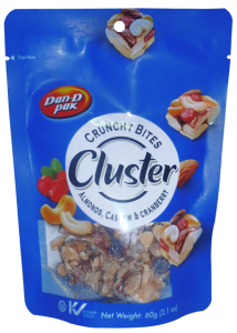 Cluster Almonds, Cashews, Cranberry 60g