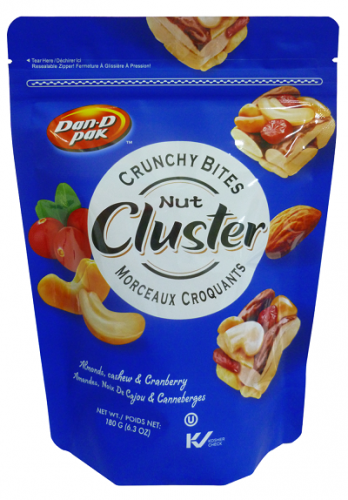 Cluster Almonds, Cashews, Cranberry 180g