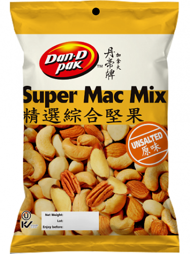 Super Mac Mix Unsalted 160g