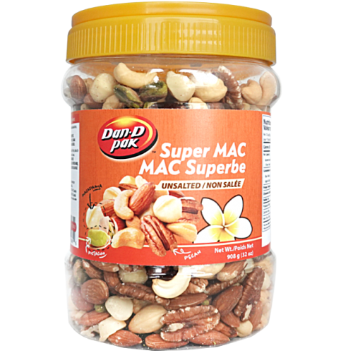 Super Mac Mix Unsalted 908g