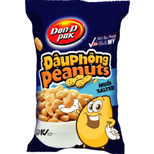Peanuts Blanched Salted 20g