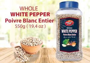 Whole White Pepper 450g