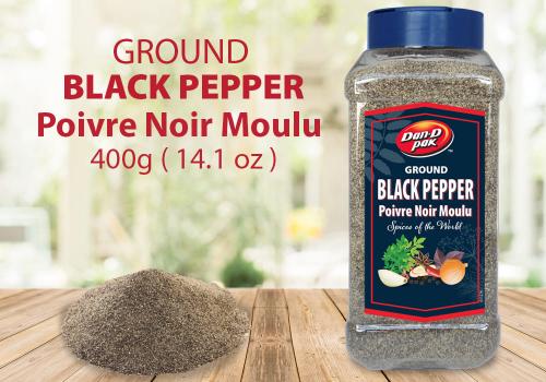 Black Pepper Ground 400g