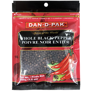 Whole Black Pepper 100g