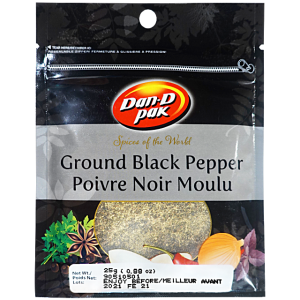 Ground Black Pepper 25g