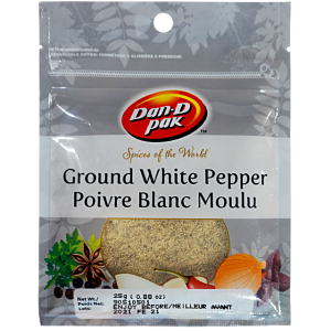 Ground White Pepper 25g