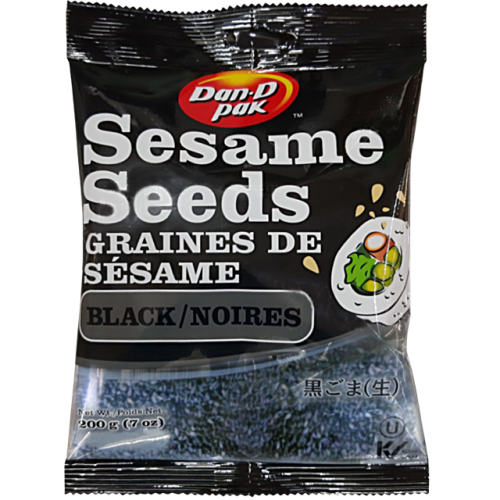 Sesame Seeds Black Raw 200g